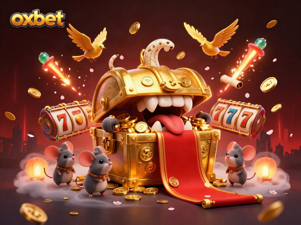 Spin and win at OXBET with vibrant casino treasures featuring captivating 3D elements.