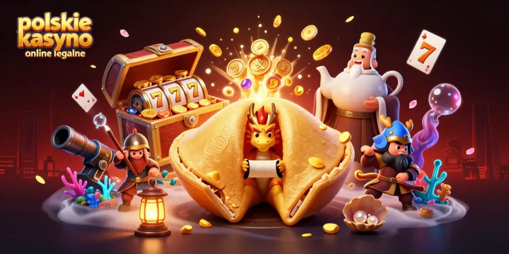 Experience the winning chances at polskie kasyno online legalne with this vibrant 3D casino illustration.
