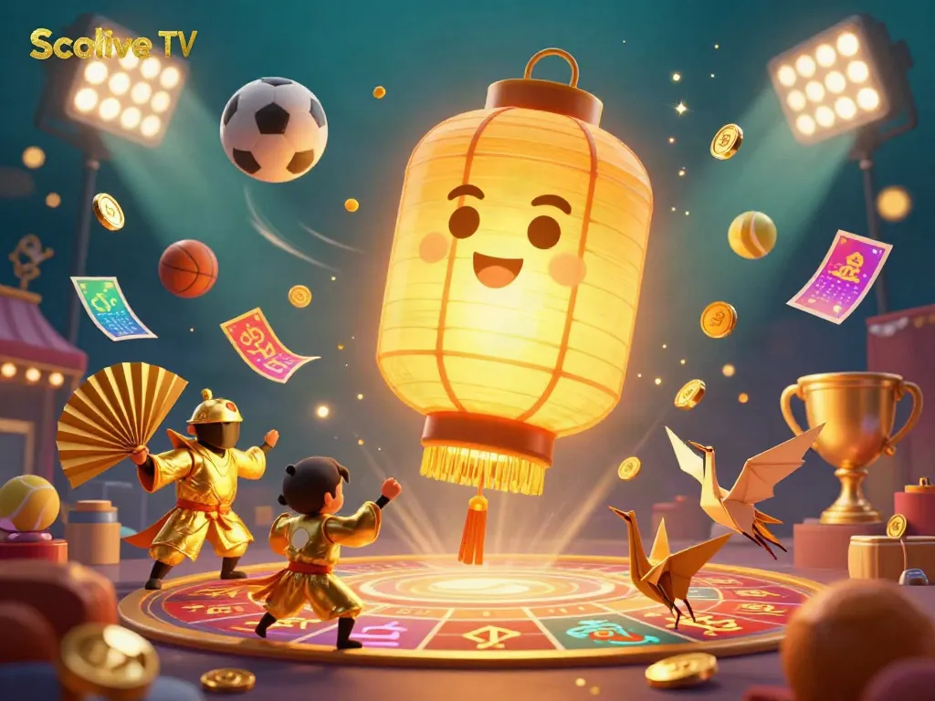 Join the action on Socolive TV with dynamic sports betting elements and vibrant characters celebrating wins.
