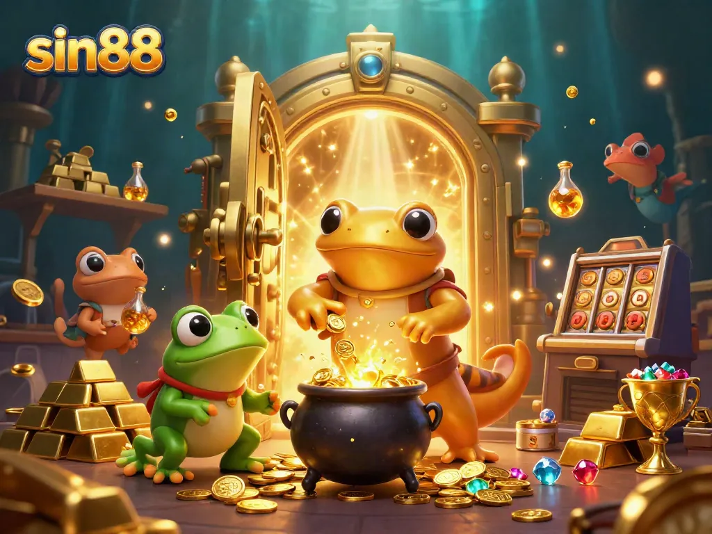 Engage in exciting gameplay at sin88 with thrilling slot machines and dazzling gold treasures.